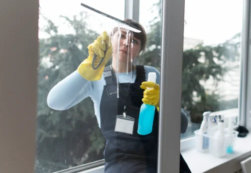 Nettoyage de vitres intérieures et extérieures à Saint-Lupien